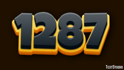 1287 Texteffekt