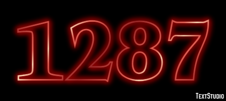 1287 Efekt tekstowy