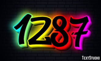 1287 Efekt tekstowy