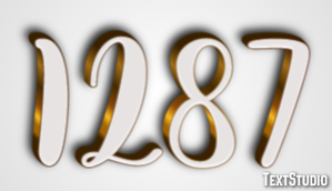 1287 Texteffekt