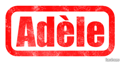 Adèle Effet de texte