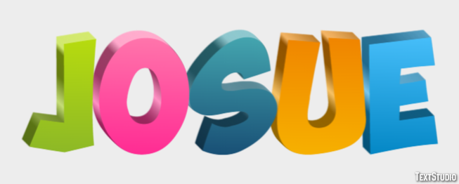 Josue Text Effect