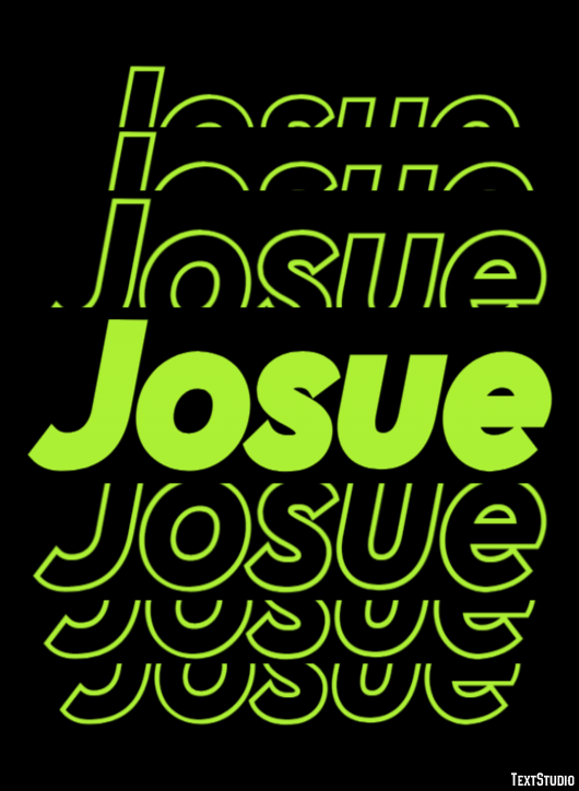 Josue Text Effect