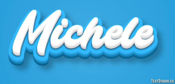 Michele Efecto de Texto