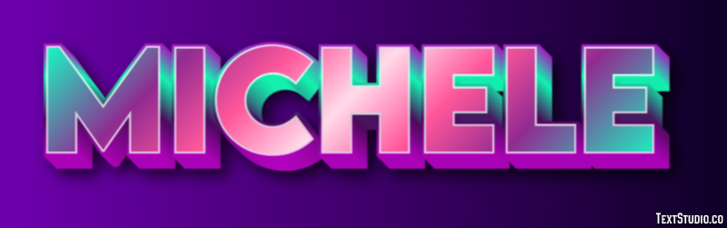 Michele Efecto de Texto