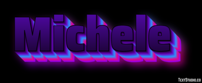 Michele Efecto de Texto