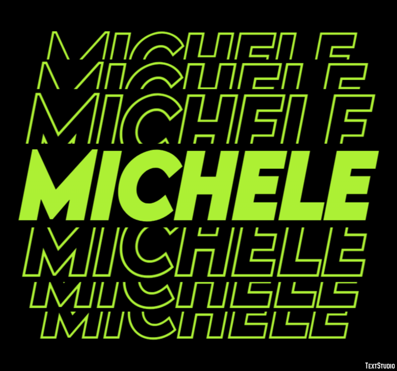 Michele Efecto de Texto