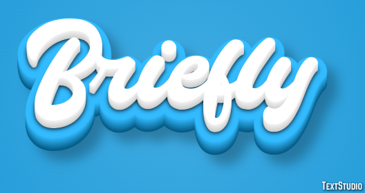 Briefly Text Effect