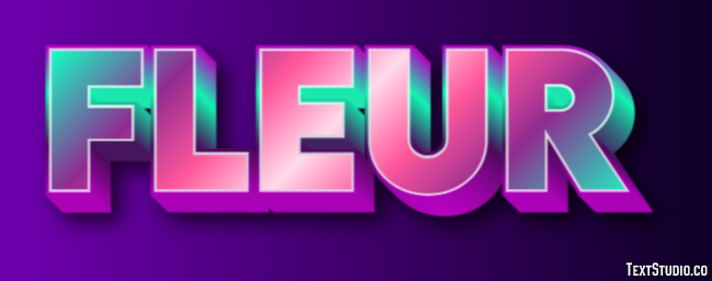 Fleur Efekt tekstowy