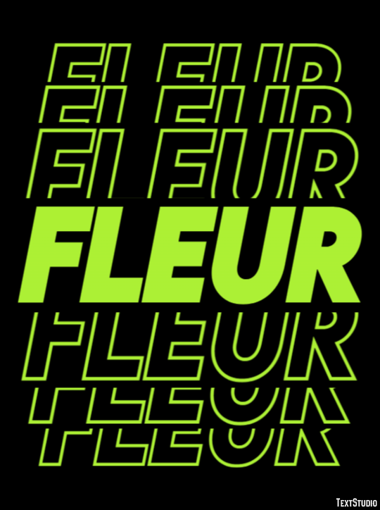 Fleur Efekt tekstowy