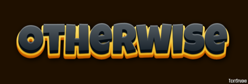 Otherwise Text Effect
