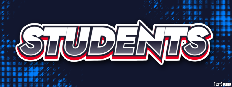 Students Text Effect