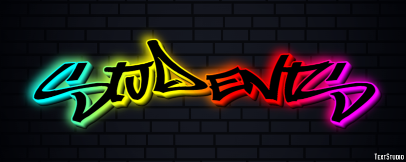 Students Text Effect