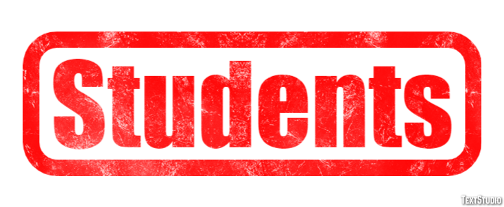 Students Text Effect