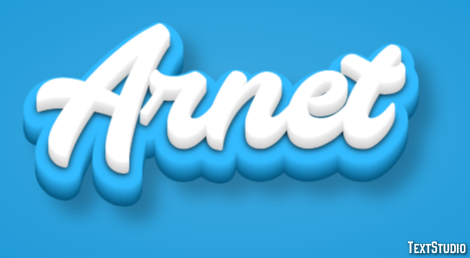 Arnet Text Effect