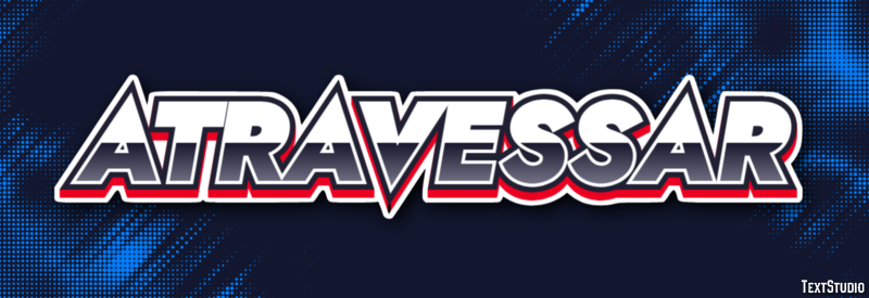 Atravessar テキスト効果