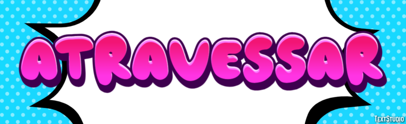 Atravessar テキスト効果