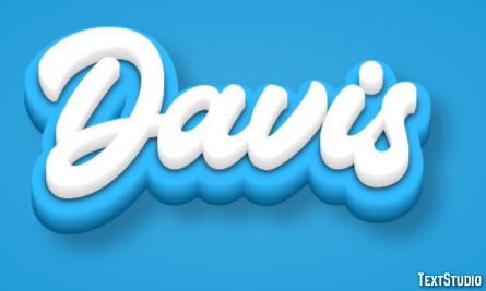 Davis Text Effect