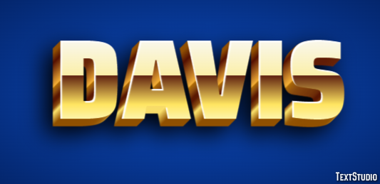 Davis Efecto de Texto