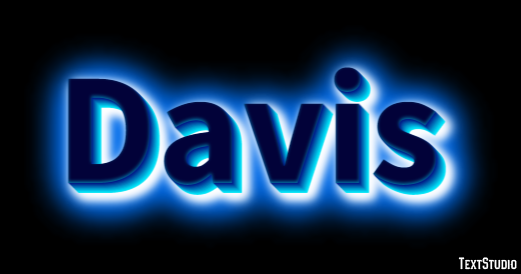 Davis Text Effect