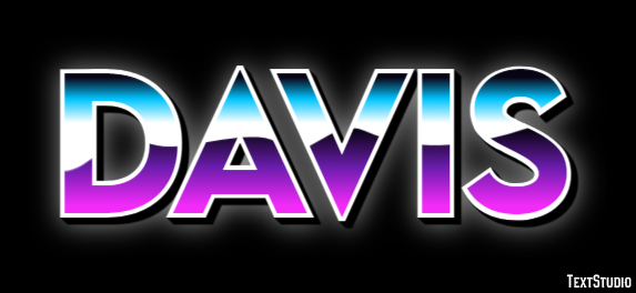 Davis Text Effect