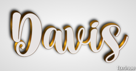 Davis Efecto de Texto
