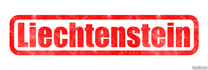 Liechtenstein Text effect