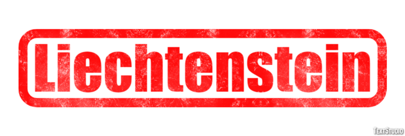 Liechtenstein Text Effect