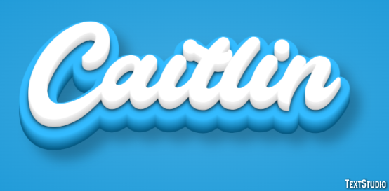 Caitlin Texteffekt