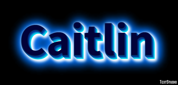 Caitlin Text Effect