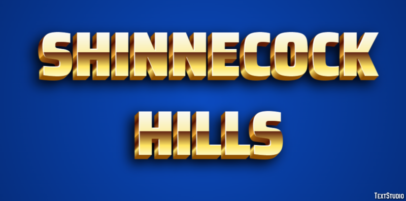 Shinnecock Hills Effetto testo