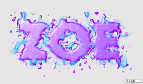 Zoe Texteffekt