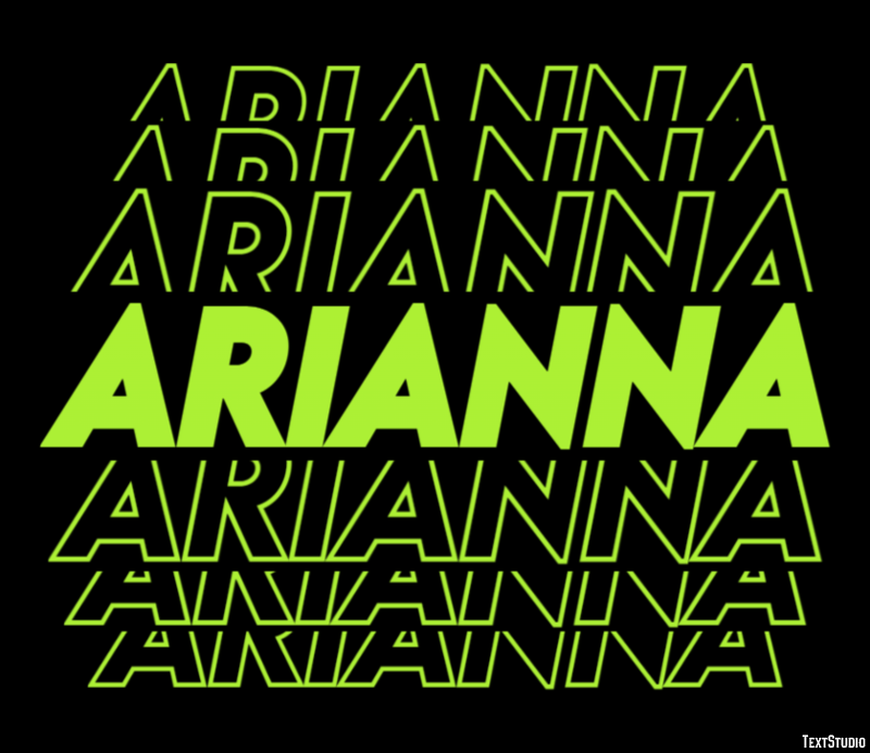 Arianna Effetto testo