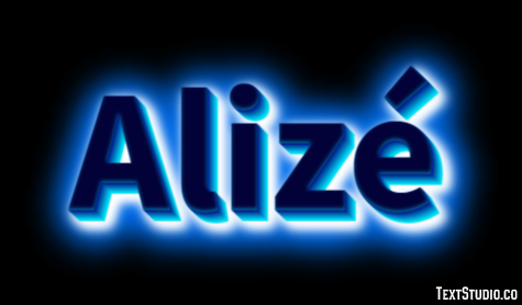 Alizé Texteffekt