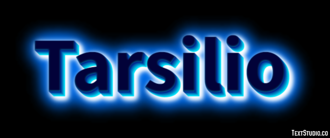 Tarsilio テキスト効果