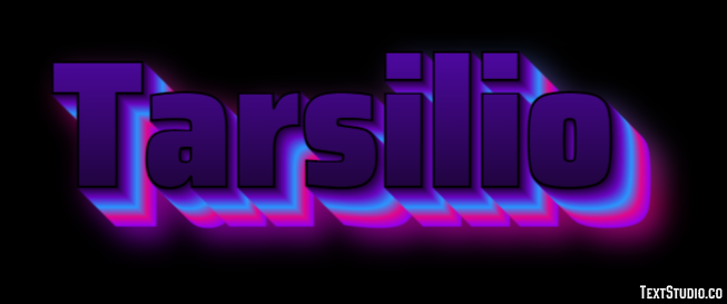 Tarsilio Effetto testo