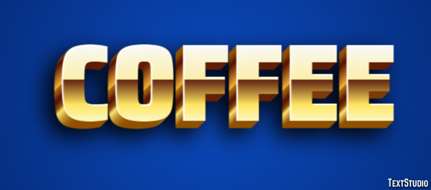Coffee Text Effect