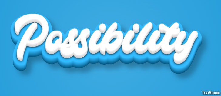 Possibility Texteffekt