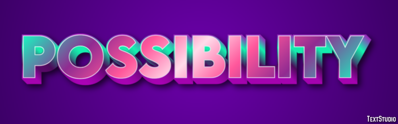 Possibility Texteffekt