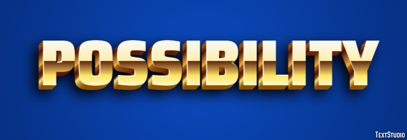 Possibility Texteffekt
