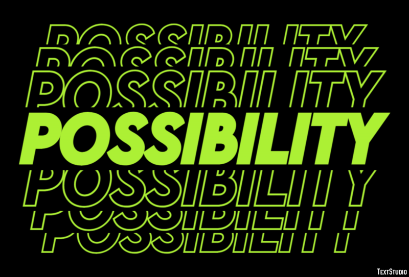 Possibility Effetto testo
