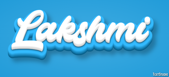 Lakshmi Text Effect