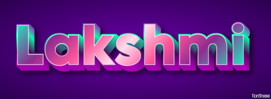Lakshmi Text Effect