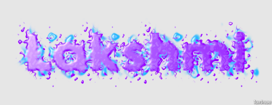 Lakshmi Text Effect