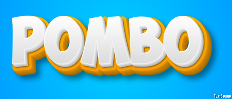 Pombo テキスト効果