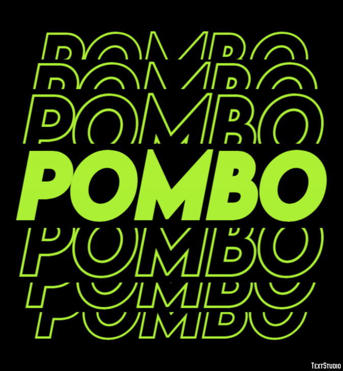 Pombo テキスト効果