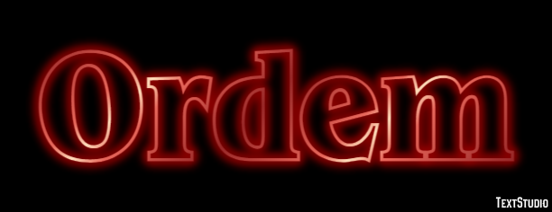 Ordem Efeito de texto