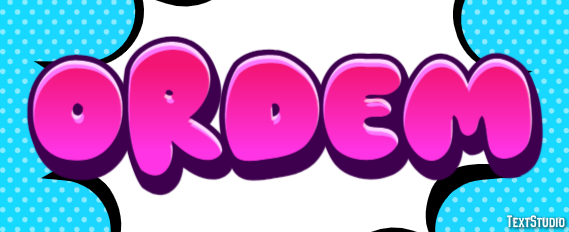Ordem Efecto de texto