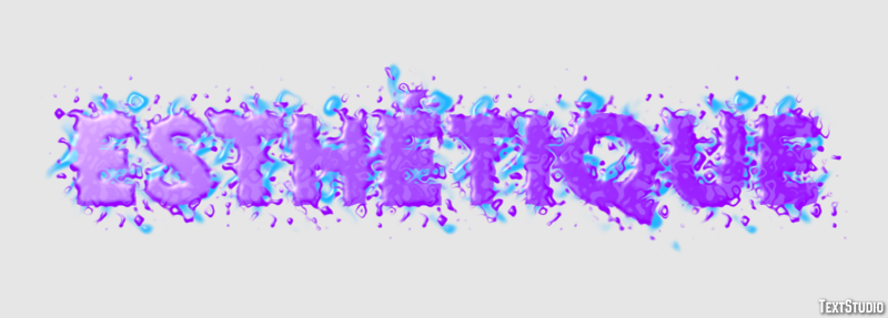 Esthétique Effet de Texte