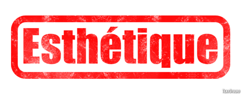 Esthétique Effet de Texte